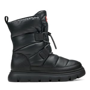 Women's Moon Lug Sole Insulated Waterproof Snow Booties
