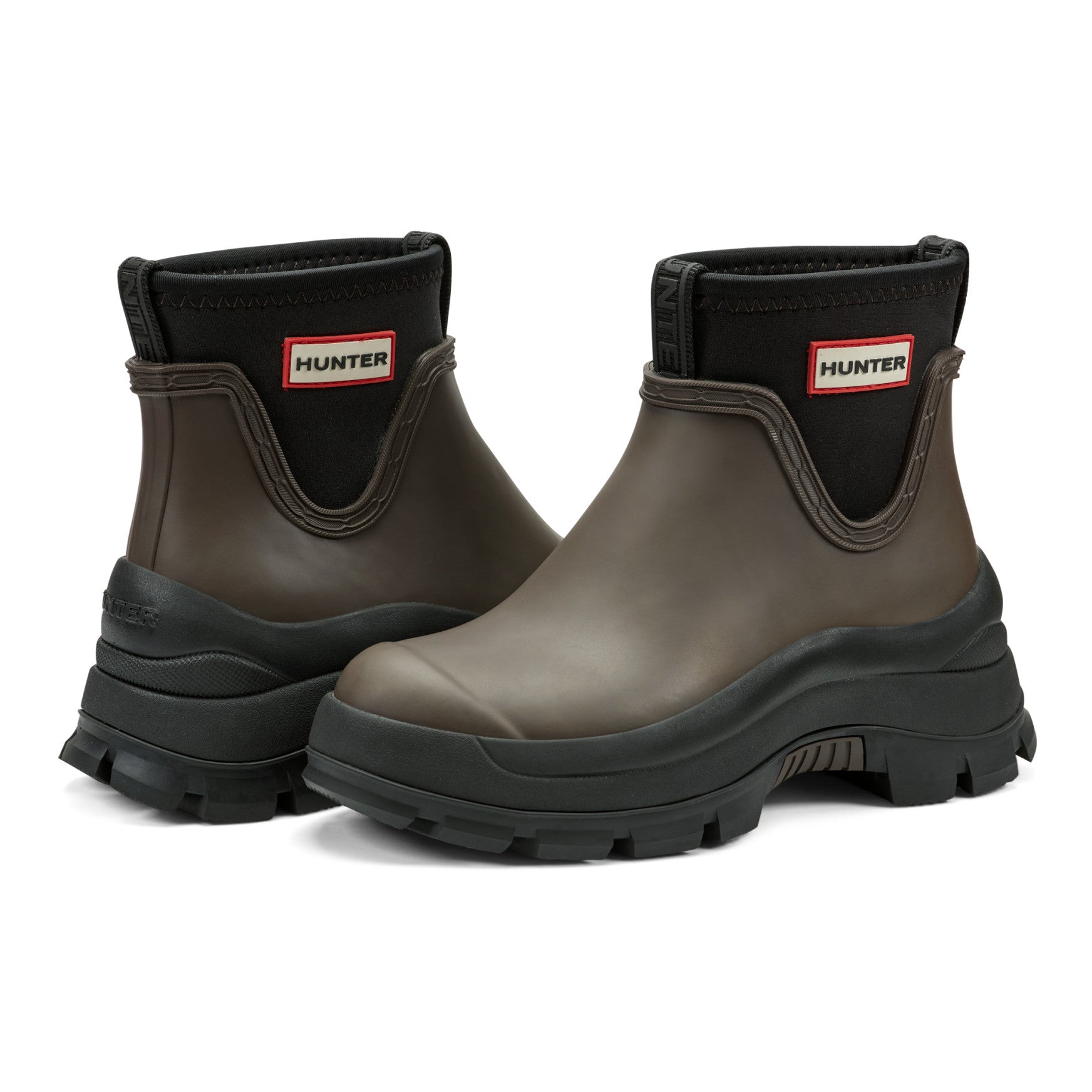 Women's Eloise Lug Sole Waterproof Neoprene Rain Booties - Image 7