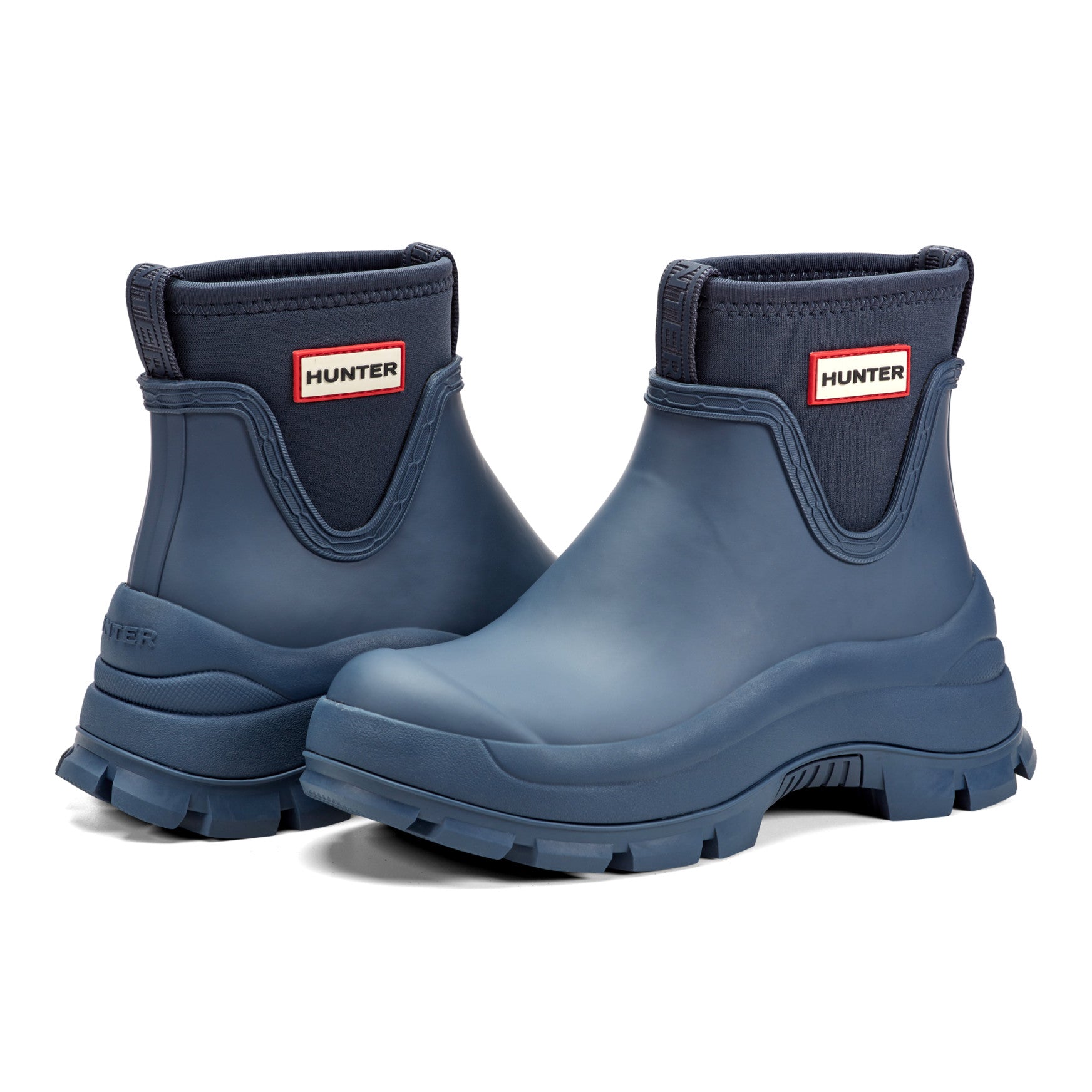 Women's Eloise Lug Sole Waterproof Neoprene Rain Booties - Image 7