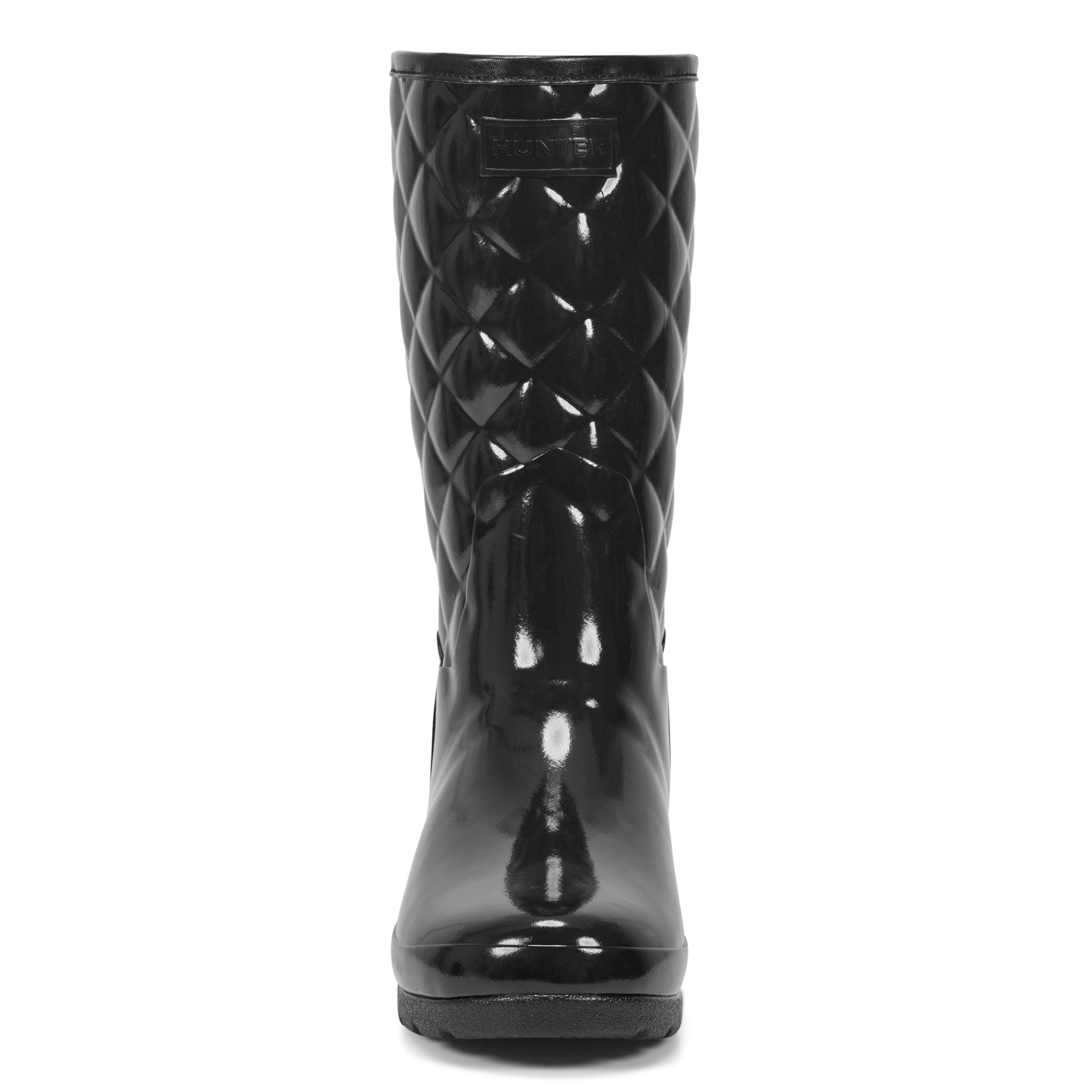 Women's Adjustable Quilted Refined Slim Fit Short Rain Boots - Image 3